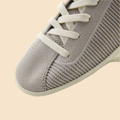 Rothy - Lace Up Sneakers - Gray