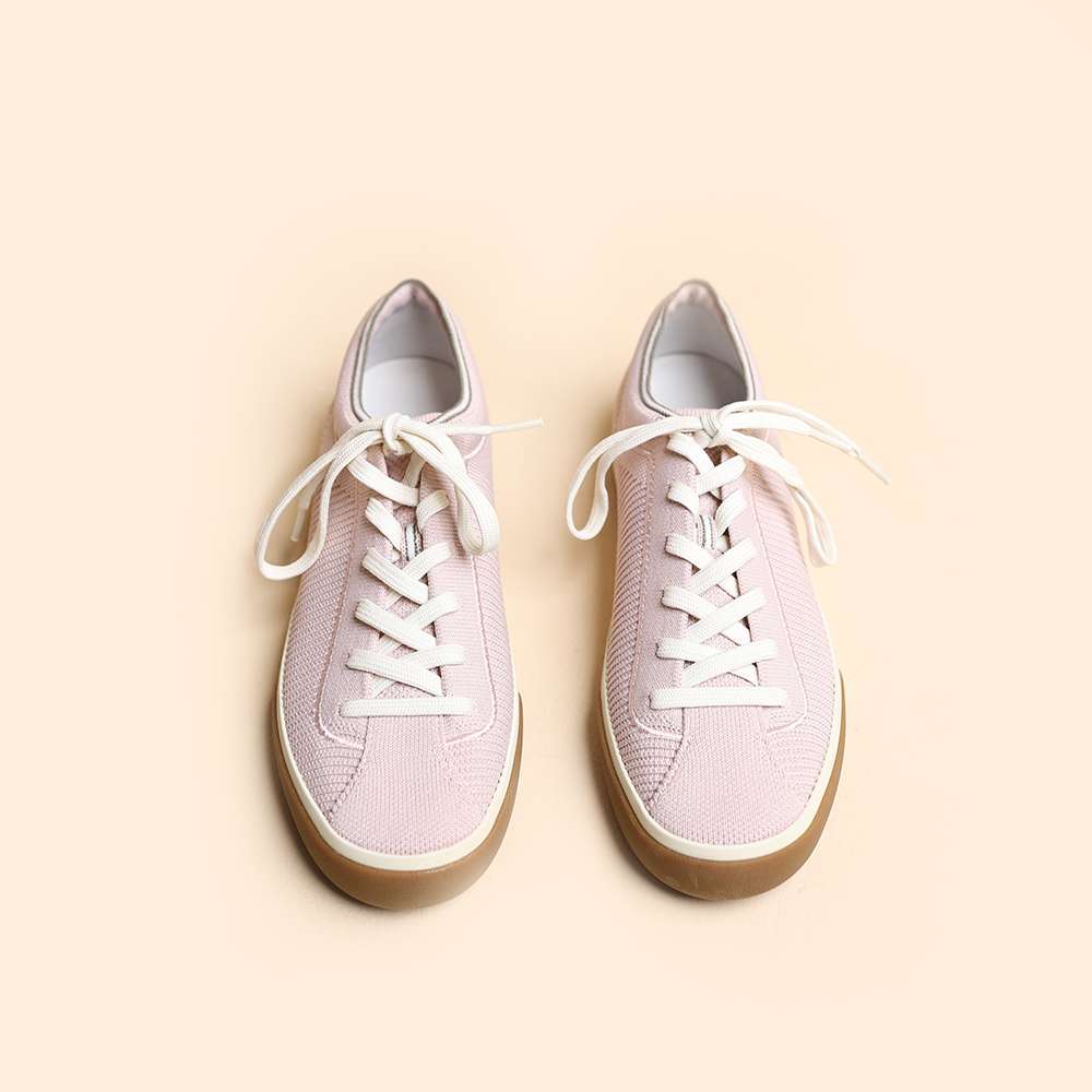 Rothy  - Lace Up Sneakers - Lilac